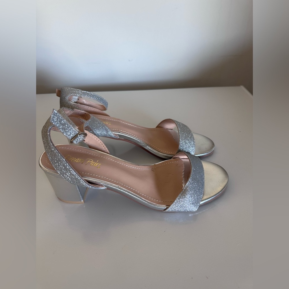 Silver Sparkly Heels